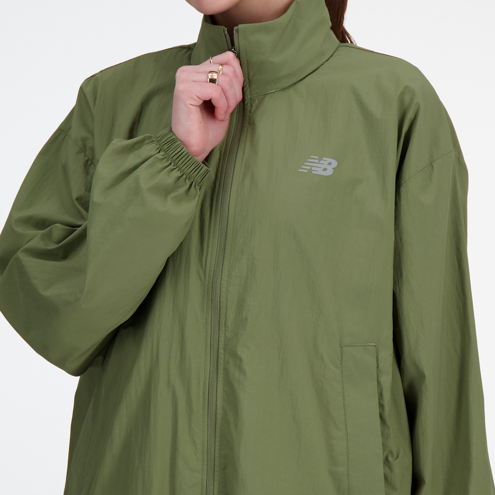 Dámská bunda New Balance WJ41553DEK – zelené