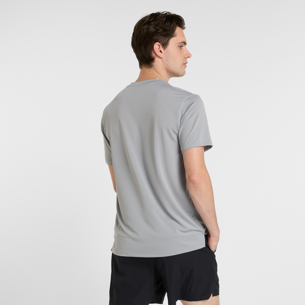 Pánské tričko New Balance MT51801YST – šedé