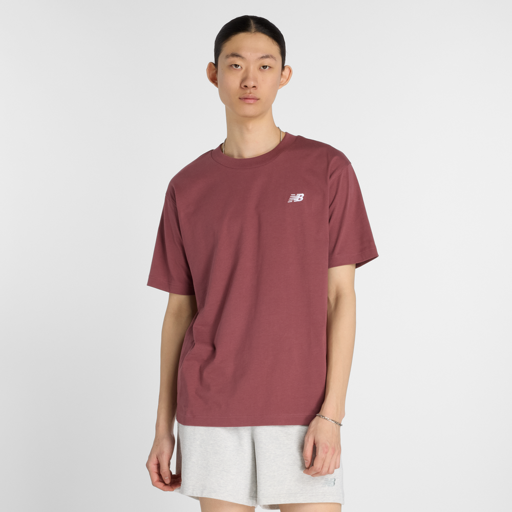 Pánské tričko New Balance MT41509WAD – bordó