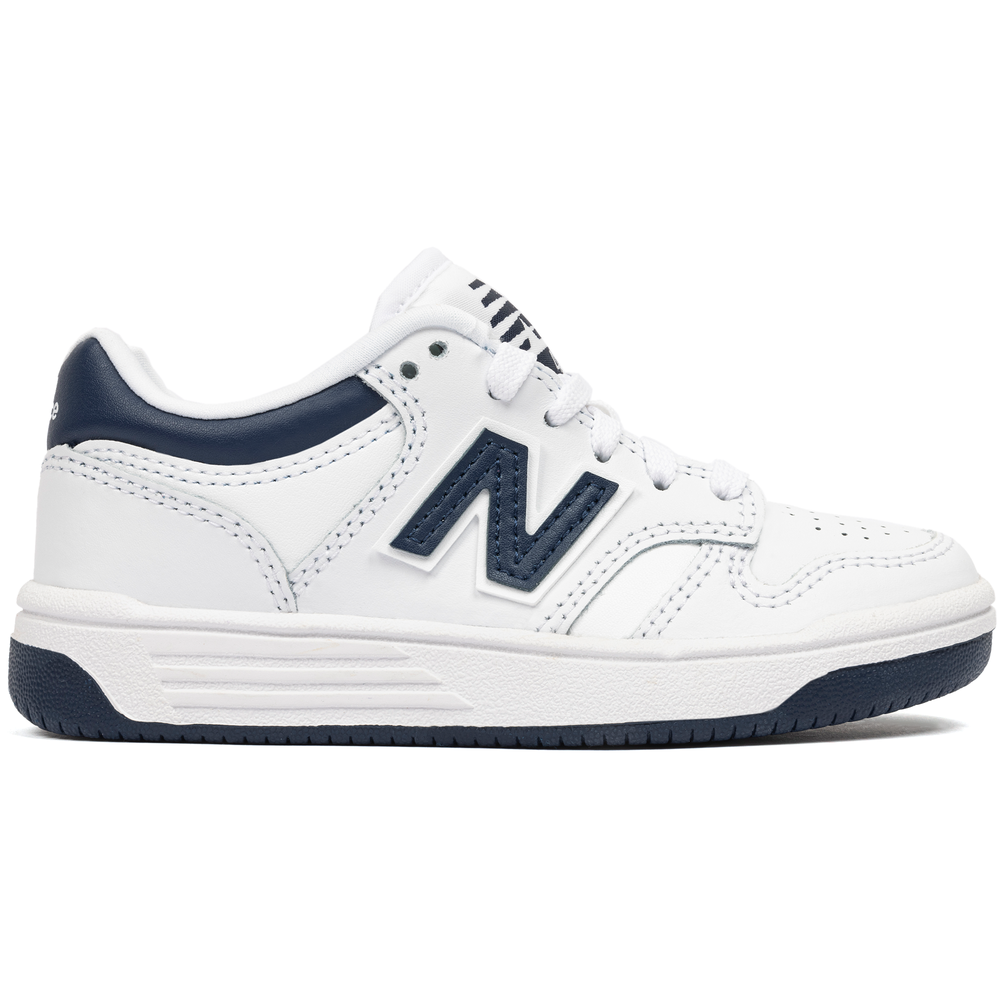 Dětské boty New Balance PSB480WN – bílé