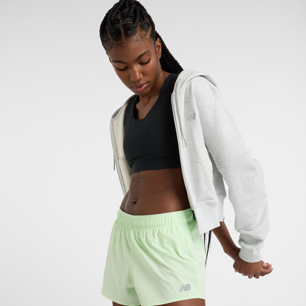 Dámské šortky New Balance WS41286MEW – mátové