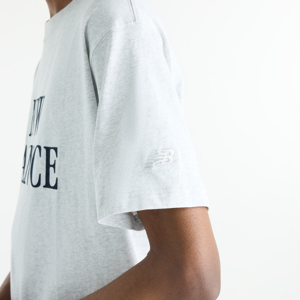 Pánské tričko New Balance Athletics – šedé