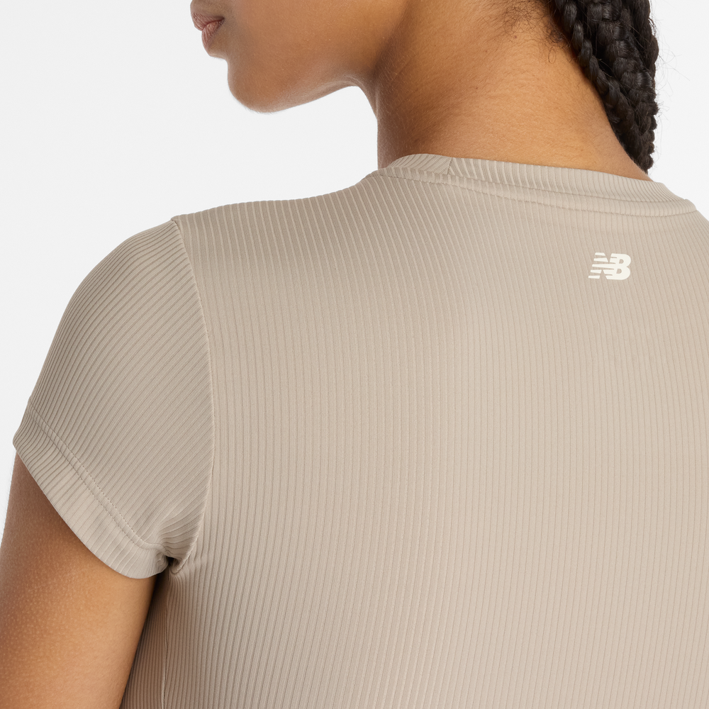 Dámské tričko New Balance WT53125ADS – béžové