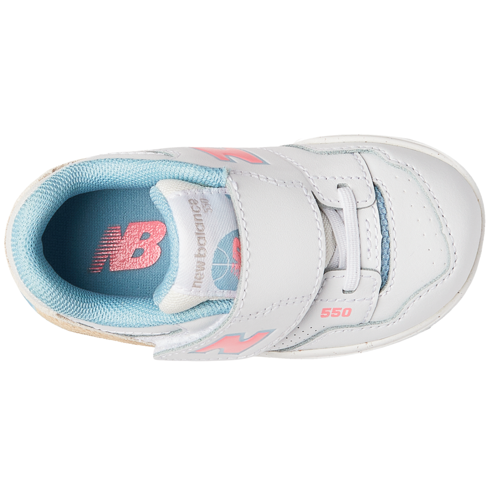 Dětské boty New Balance IHB550EP – bílé