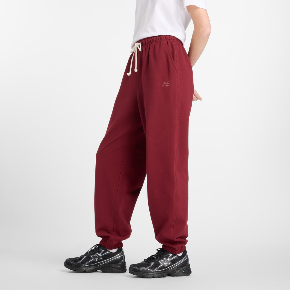 Dámské kalhoty New Balance WP41513MHB – bordó