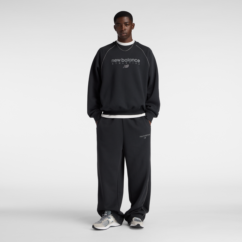 Pánská mikina New Balance MT61U4JOBK – černé