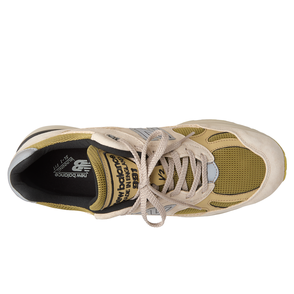Unisex boty New Balance U991PW2 – béžové