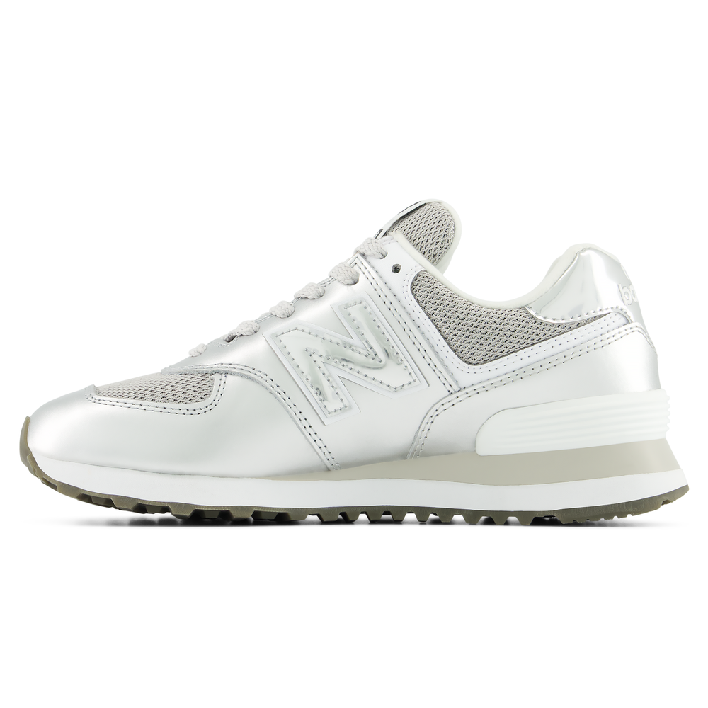 Dámské boty New Balance W574428 – stříbrný