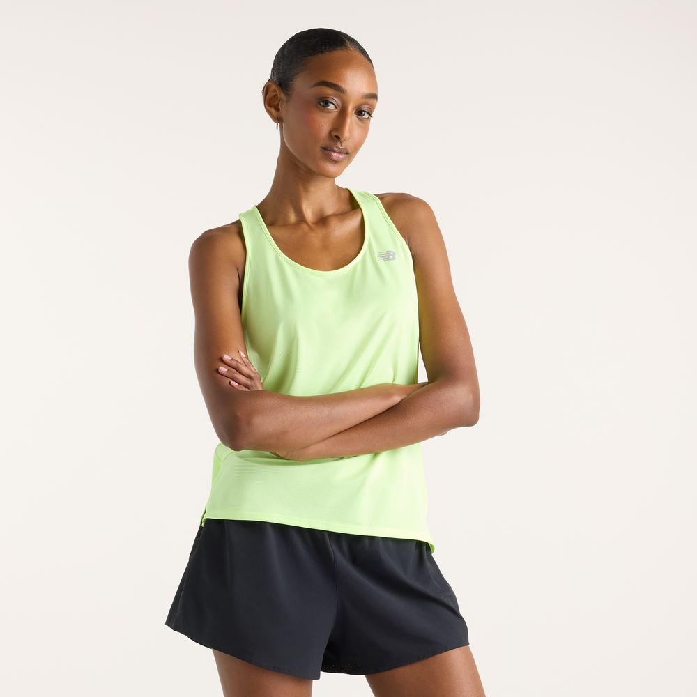 Dámské tričko New Balance WT41220AFG – zelené