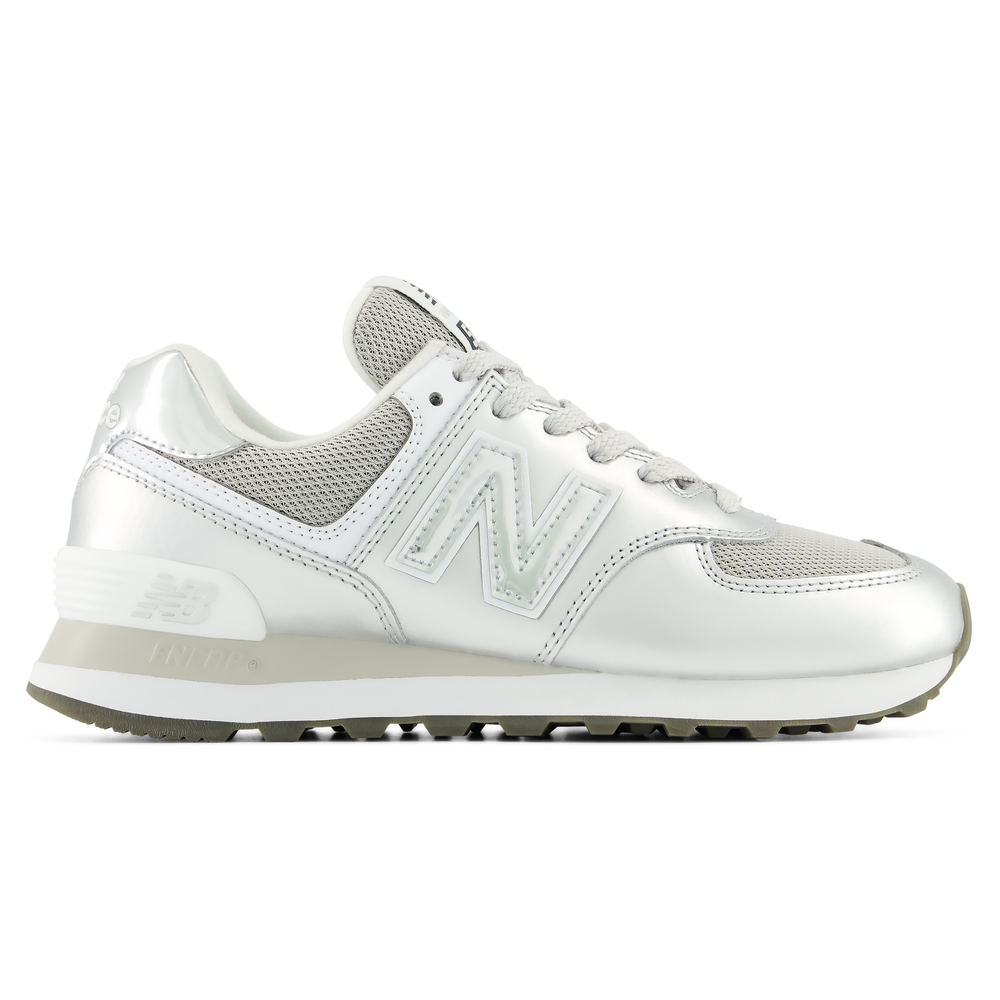 Dámské boty New Balance W574428 – stříbrný