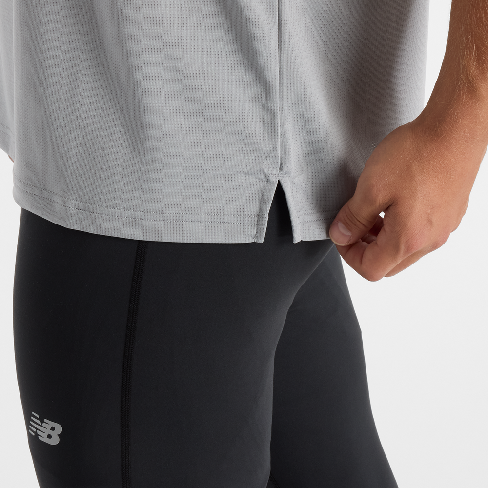 Pánské tričko New Balance MT51800YST – šedé