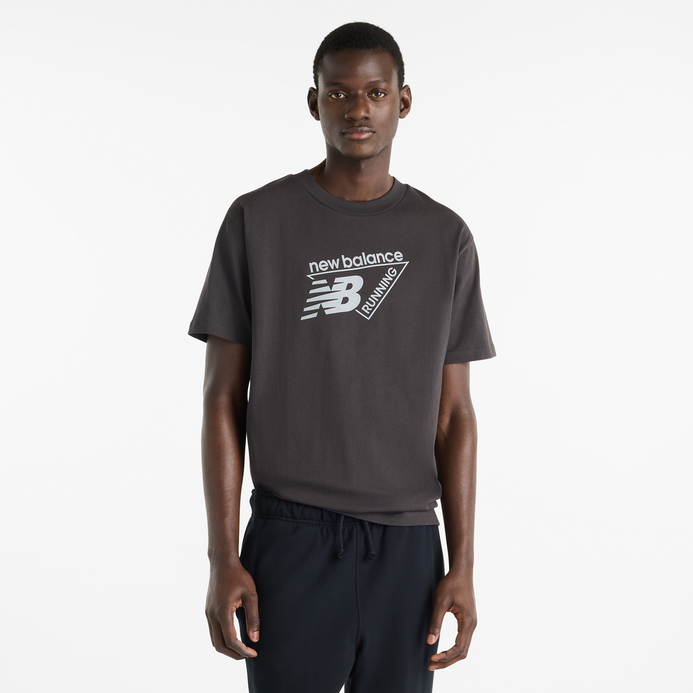 Pánské tričko New Balance MT61N1YVBLK – šedé