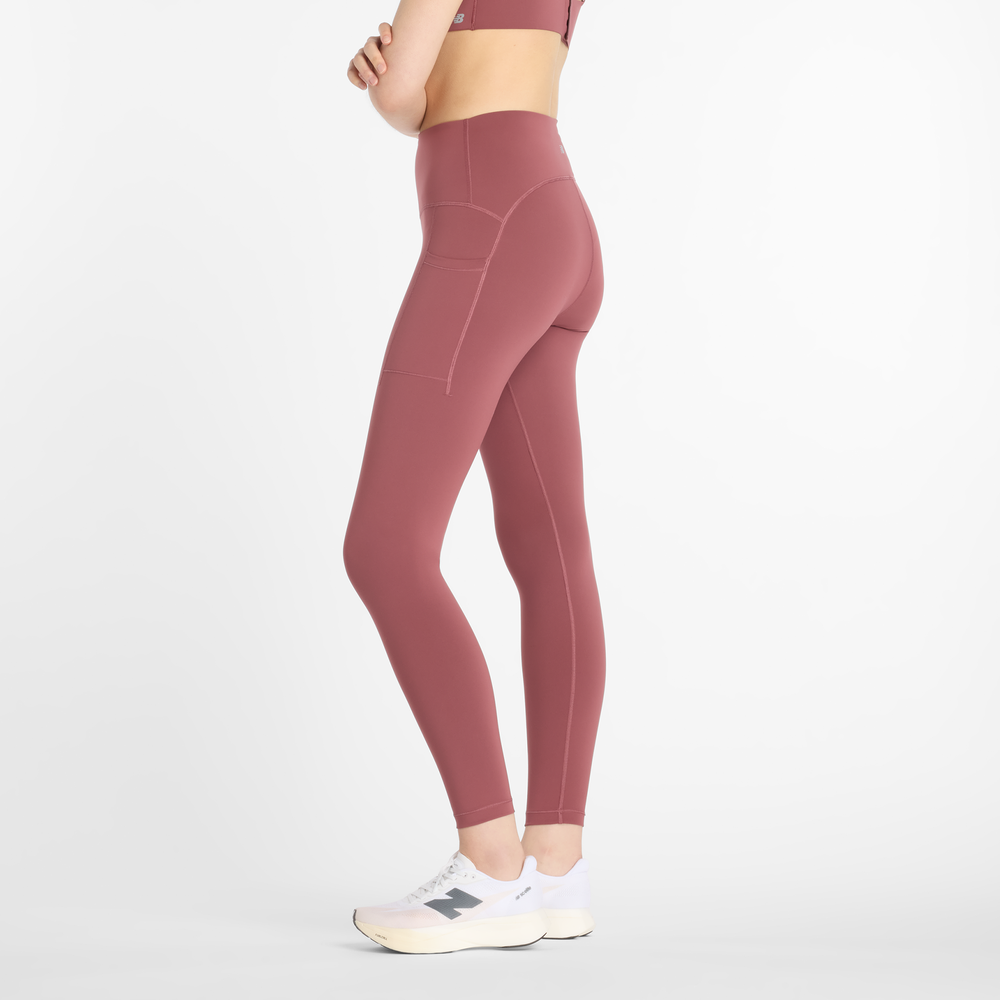Dámské legíny New Balance WP51268WAD – růžové