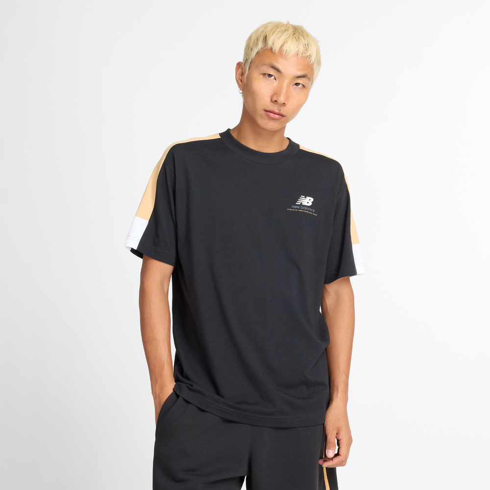 Pánské tričko New Balance MT43526BK – černé