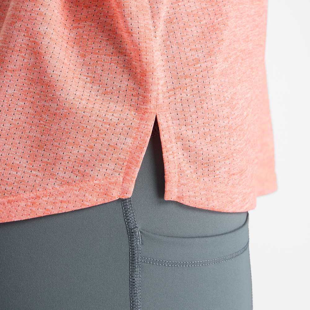 Dámské tričko New Balance WT41253FLE – oranžová