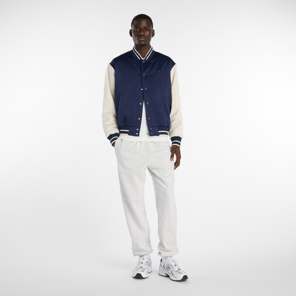 Pánská bunda New Balance MJ6102R7TNV – tmavomodrá