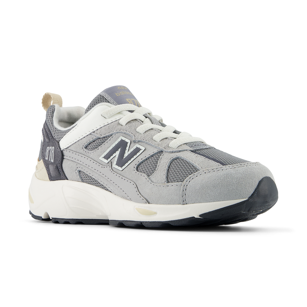 Dětské boty New Balance PV878GG1 – šedé