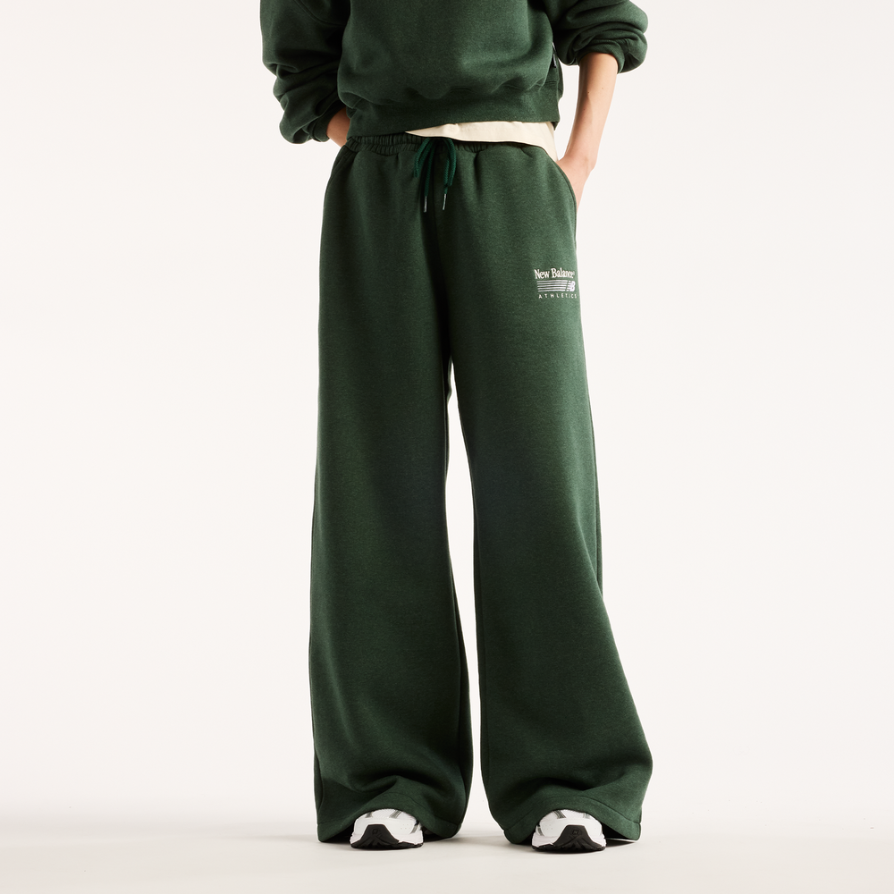 Dámské kalhoty New Balance WB62983ANDG – zelené