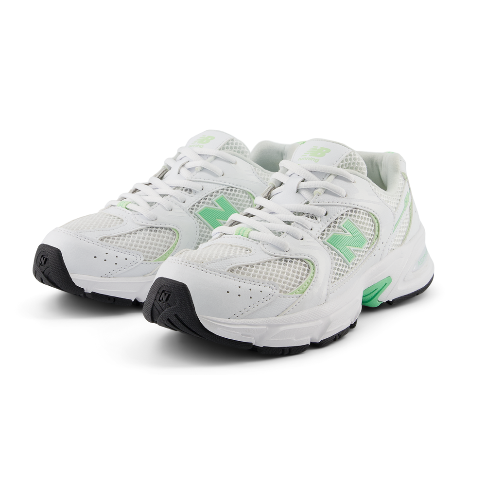 Dětské boty New Balance GR530SM – bílé