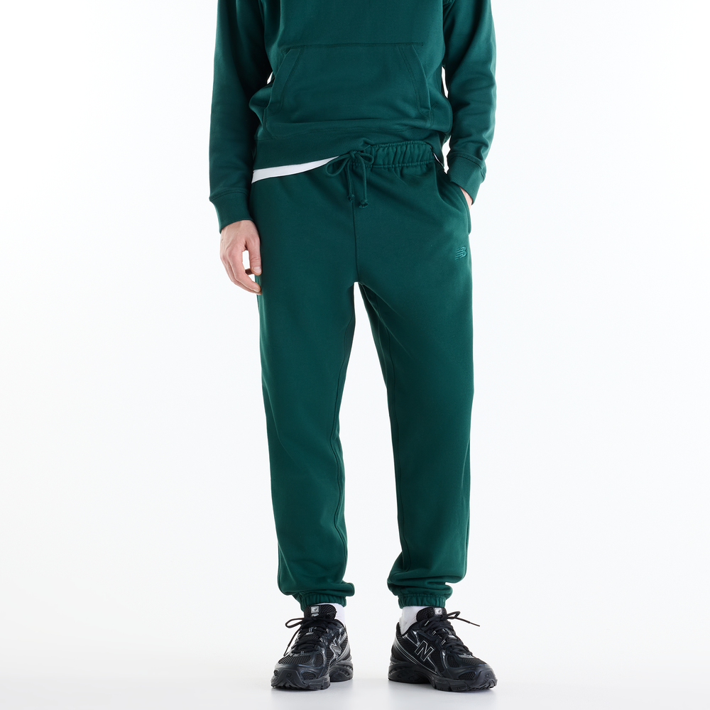 Pánské kalhoty New Balance MP41508NOG – zelené