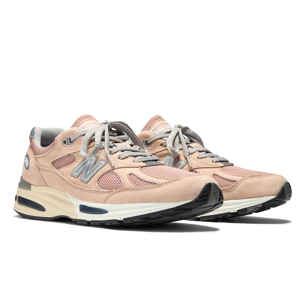 Unisex boty New Balance U991RB2 – růžové
