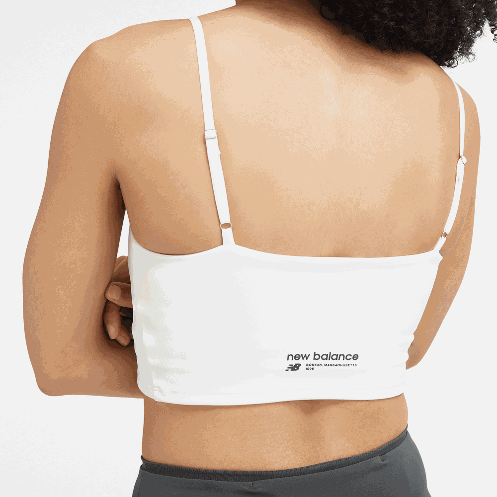 Sportovní podprsenka New Balance WB33502SST – bílé