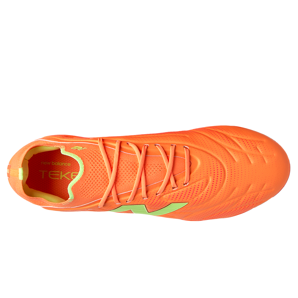 Pánské kopačky New Balance TEKELA ELITE FG V5 ST1FLTE5 – oranžová