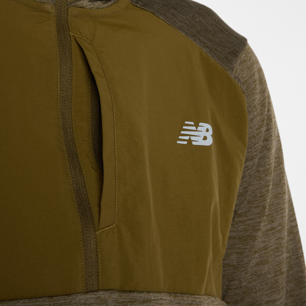 Pánská mikina New Balance MT43204WOO – zelené
