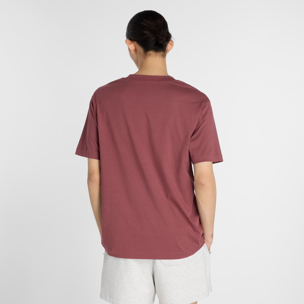 Pánské tričko New Balance MT41509WAD – bordó