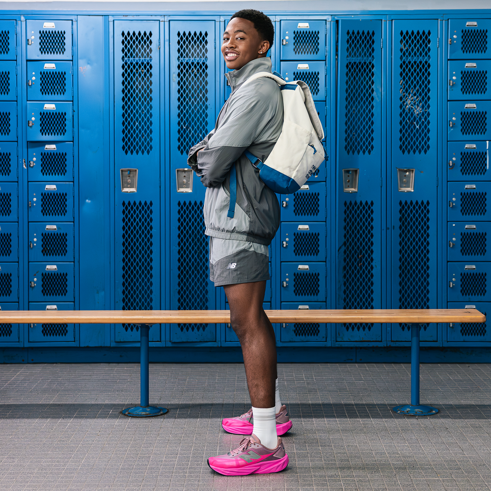 Pánské boty New Balance FuelCell Rebel v5 MFCX30X – růžové