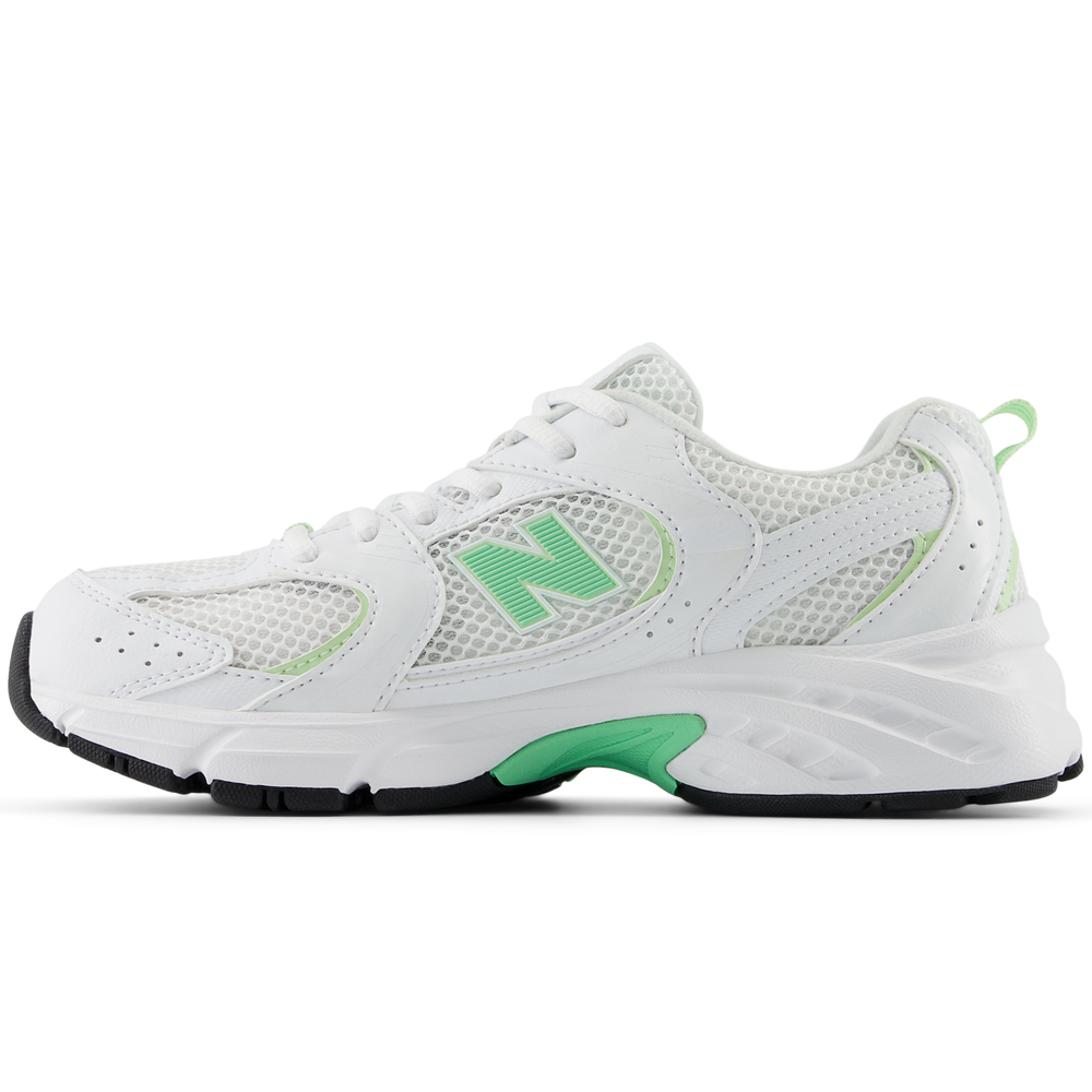 Dětské boty New Balance GR530SM – bílé