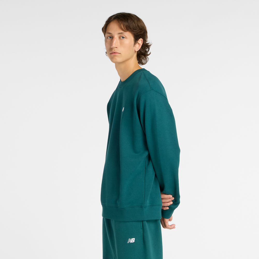 Pánská mikina New Balance MT41507AAV – zelené