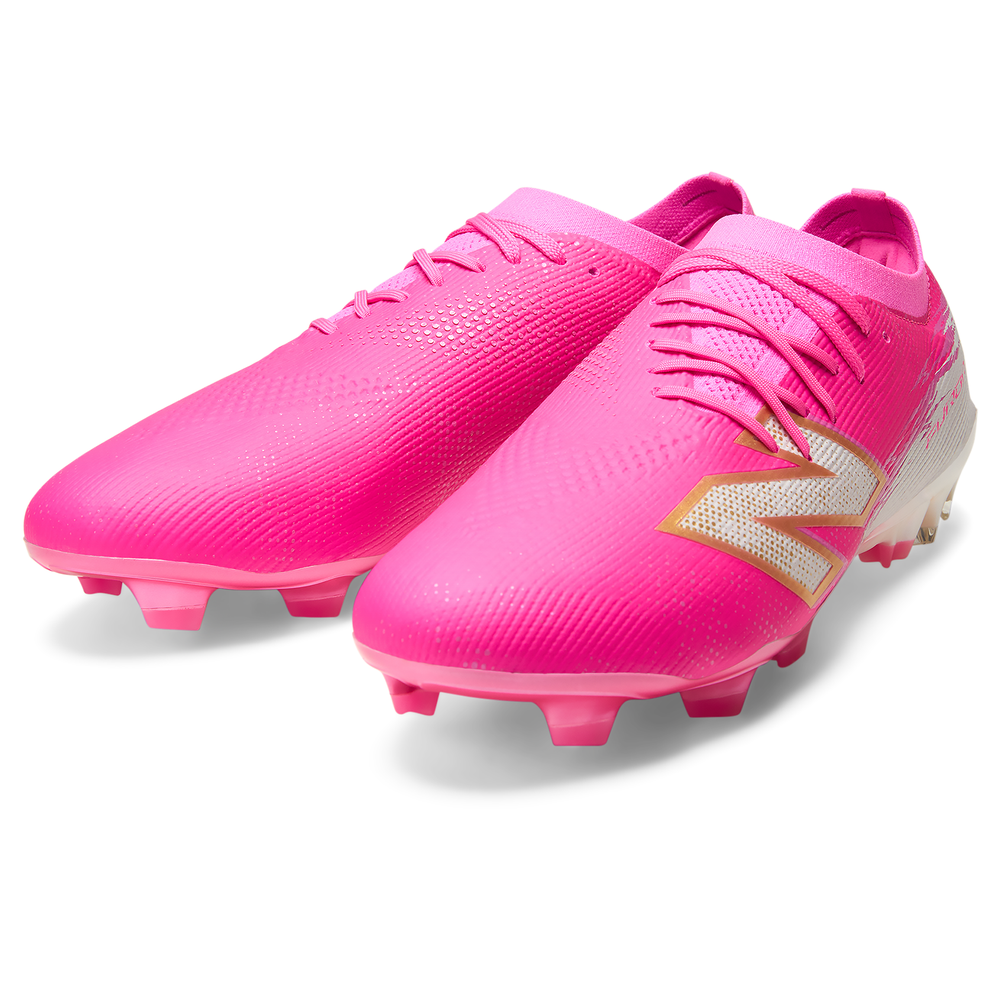 Pánské kopačky New Balance FURON ELITE FG V8 UF1F6O4 – růžové