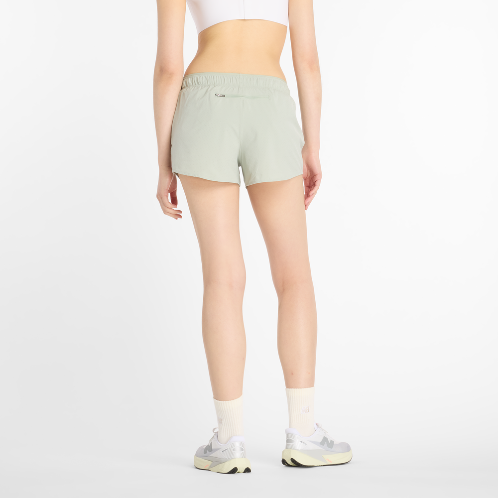Dámské šortky New Balance WS41286GAS – zelené