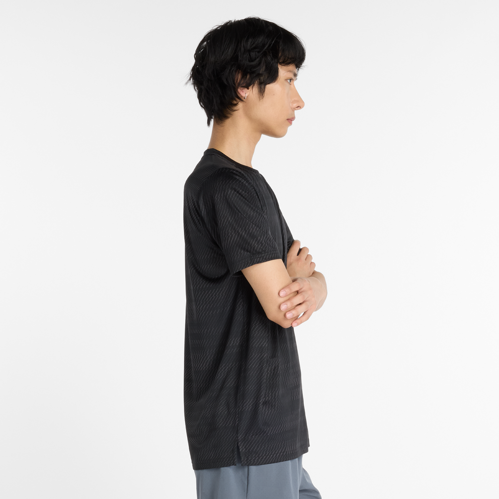 Pánské tričko New Balance MT53217BK – černé