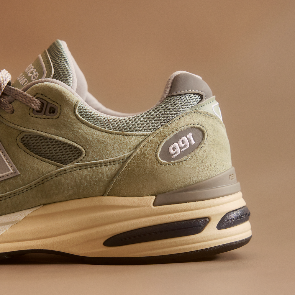 Unisex boty New Balance U991BB2 – mátové