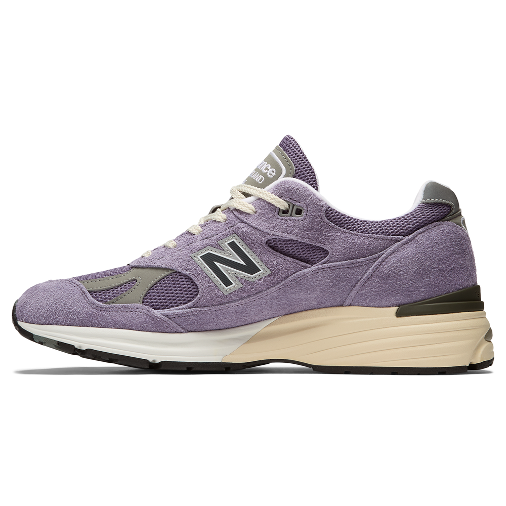 Unisex boty New Balance U991LV2 – fialové