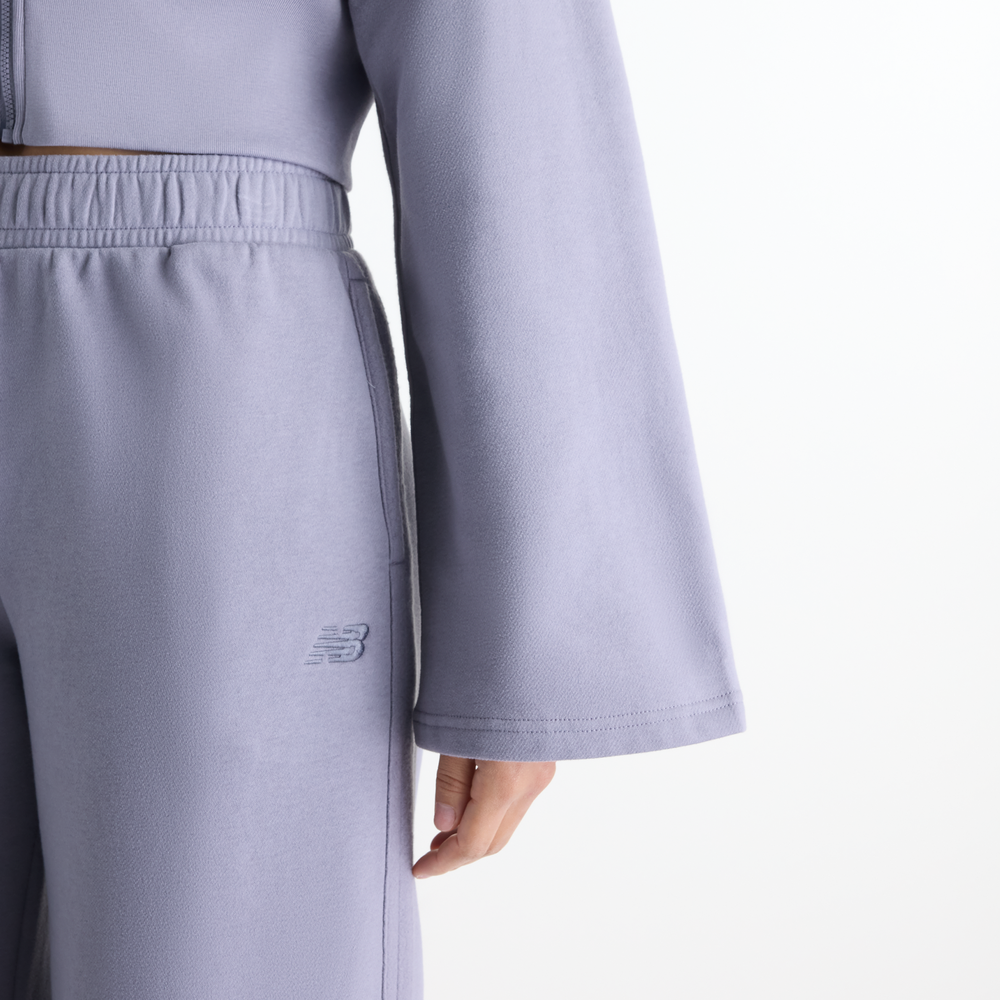 Dámská mikina New Balance Brushed Coastal – fialové