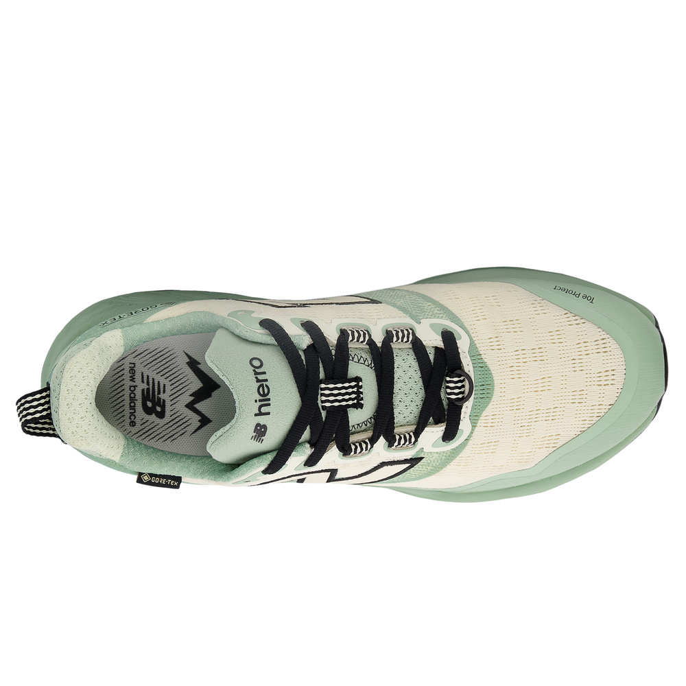 Pánské boty New Balance Fresh Foam X Hierro v9 Gore-Tex MTHIGLA9 – zelené