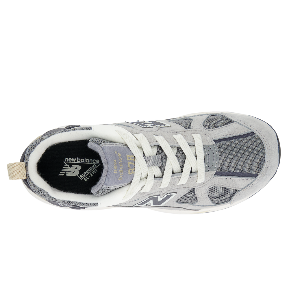 Dětské boty New Balance PV878GG1 – šedé