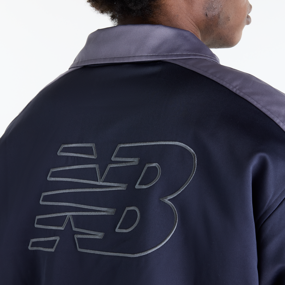 Pánská bunda New Balance Sport Legacy – tmavomodrá