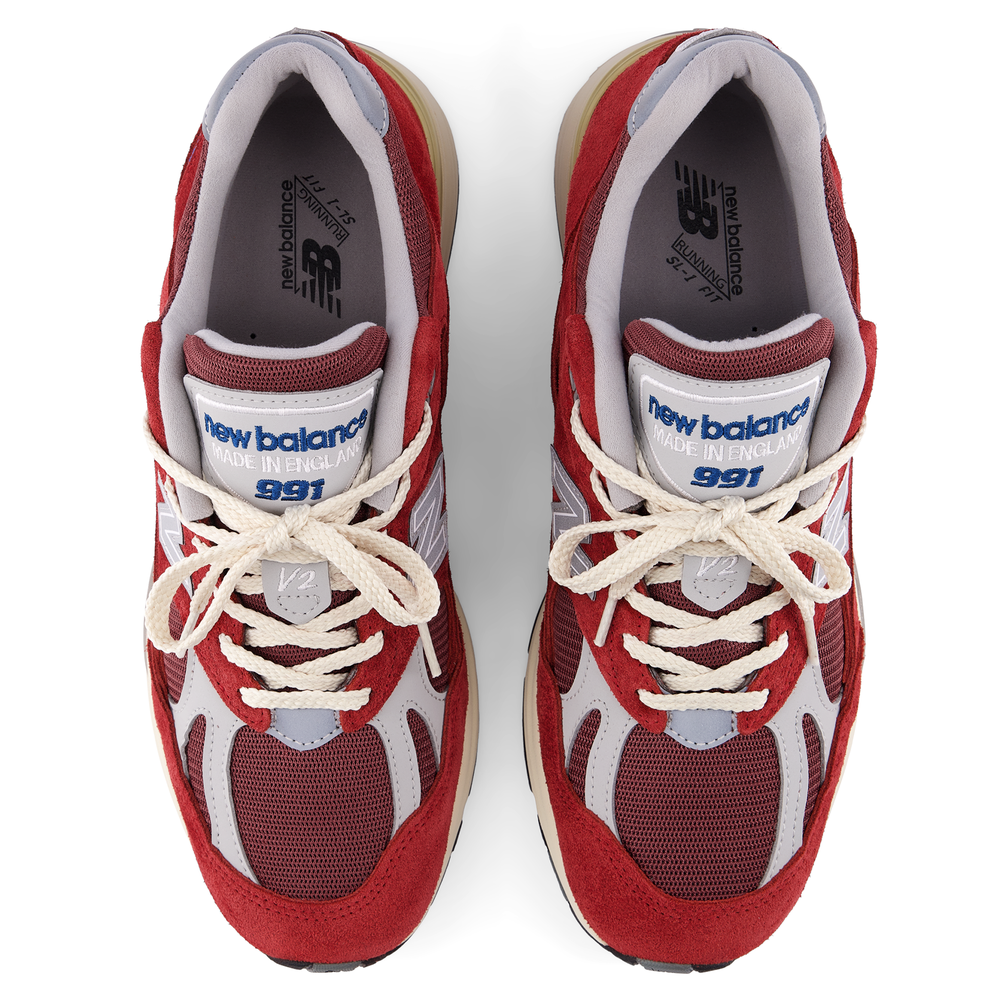 Unisex boty New Balance U991RS2 – červené