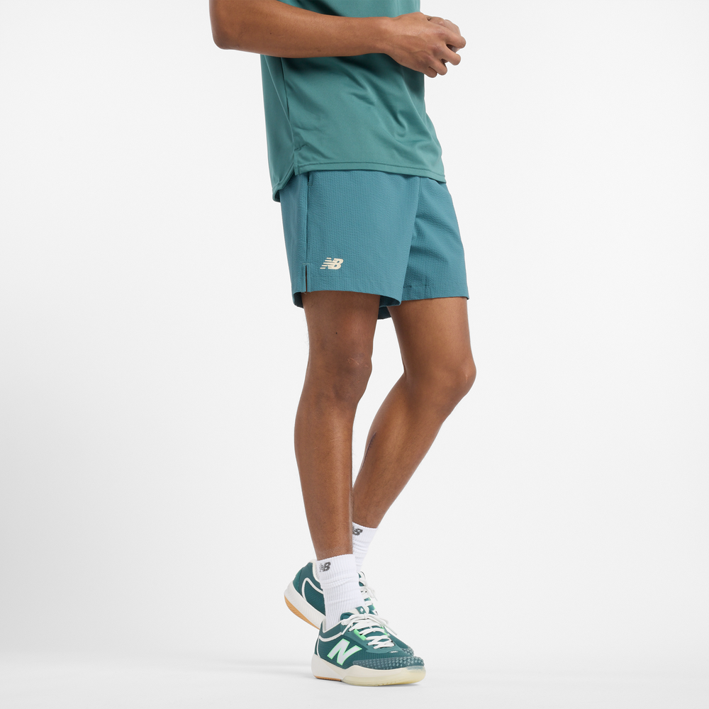 Pánské šortky New Balance MS51402NUS – modré