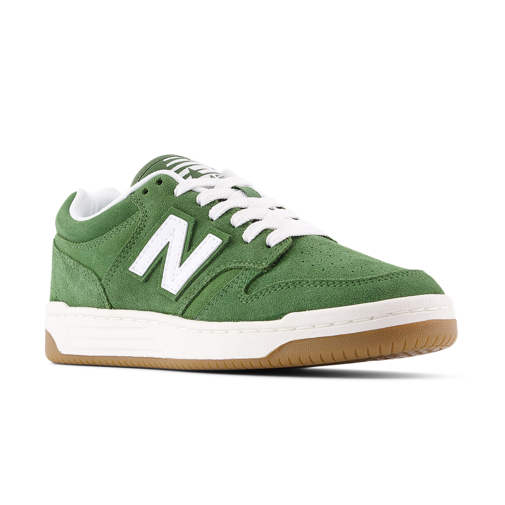 Dětské boty New Balance GSB480SA – zelené