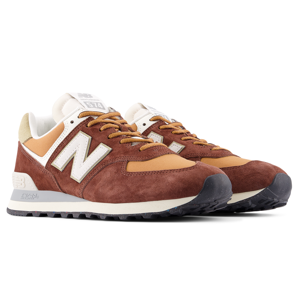 Unisex boty New Balance U574MRR – bordó
