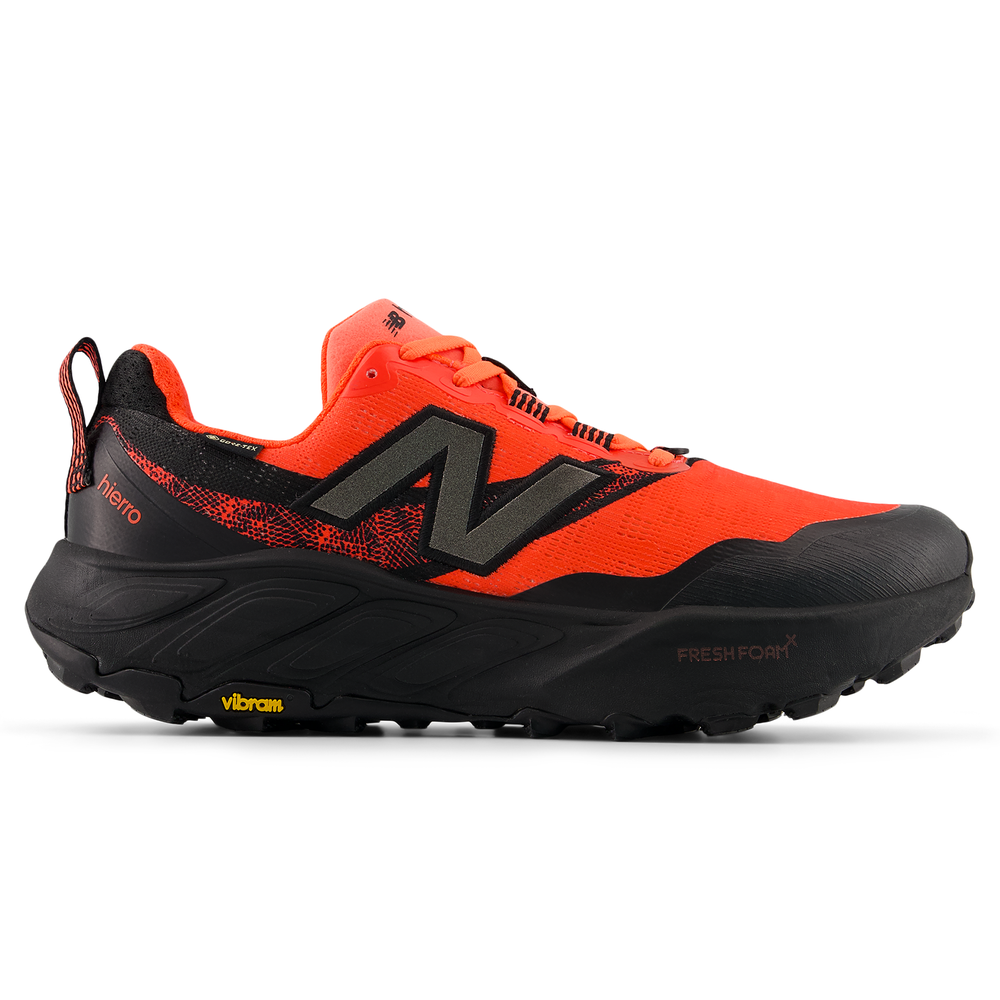 Pánské boty New Balance Fresh Foam X Hierro v9 Gore-Tex MTHIGLC9 – oranžová