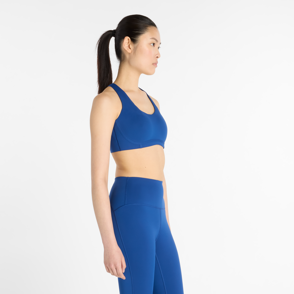 Sportovní podprsenka New Balance WB51052GAB – modré