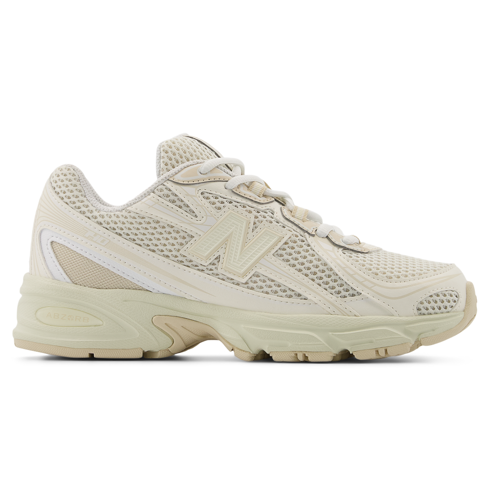 Dětské boty New Balance GR740KP –  béžové