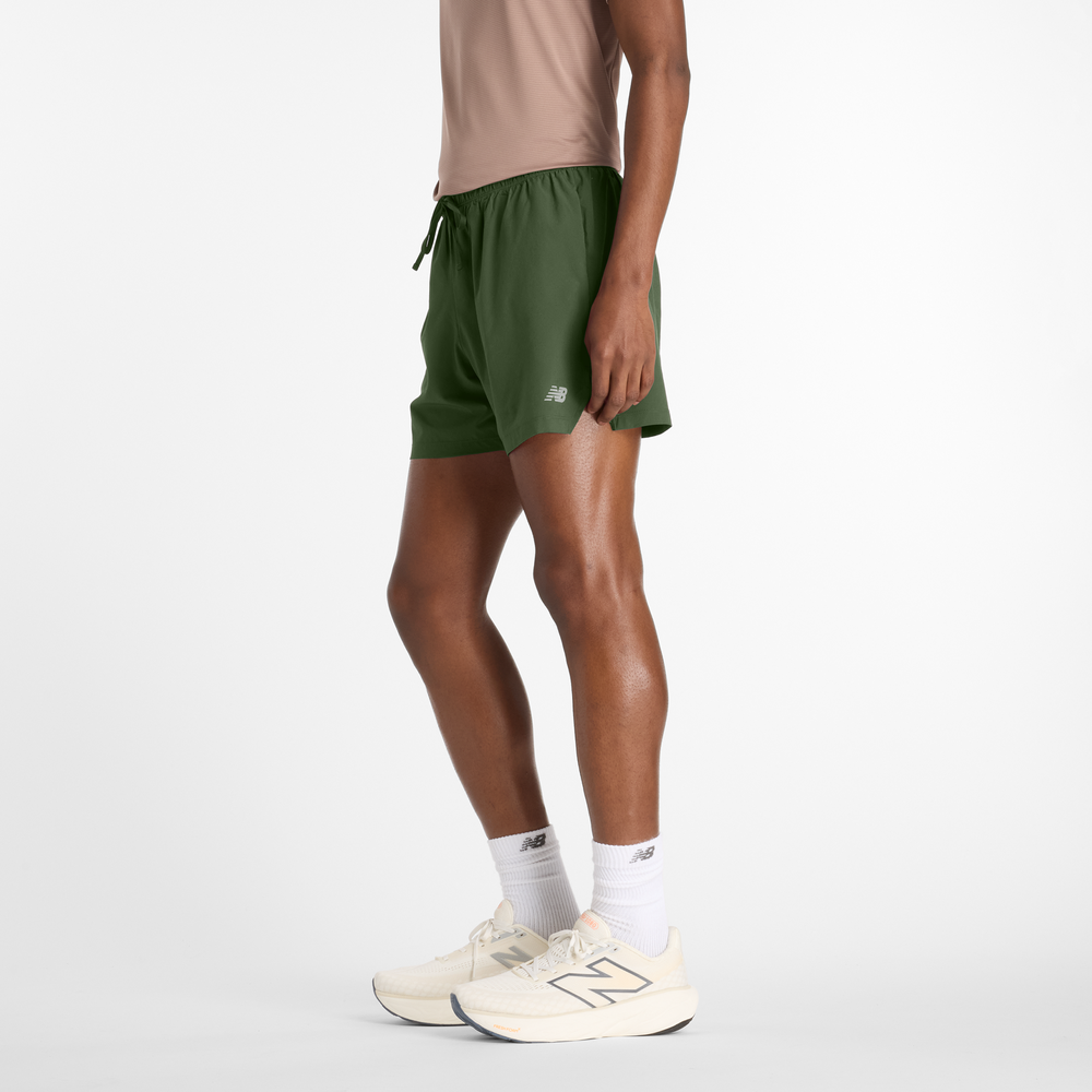 Pánské šortky New Balance MS41286DAE – zelené
