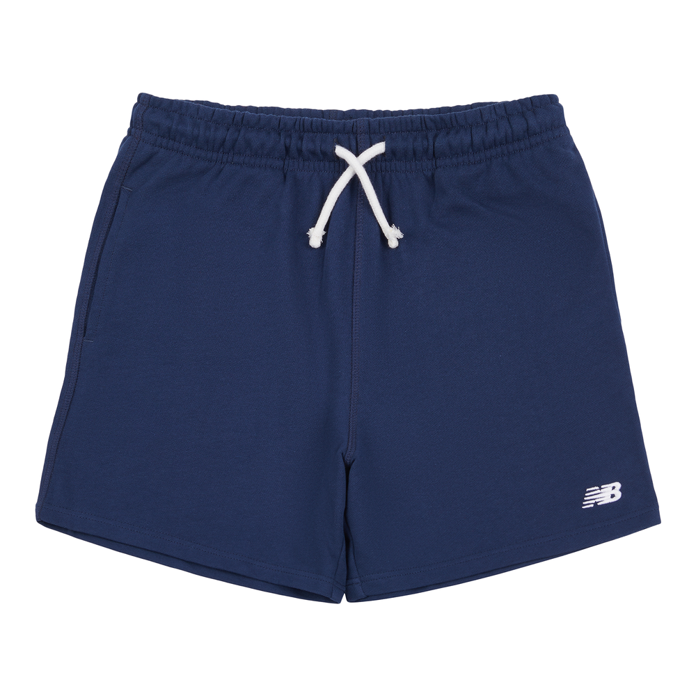 Dětské šortky New Balance LAKB0008NNY – tmavomodrá